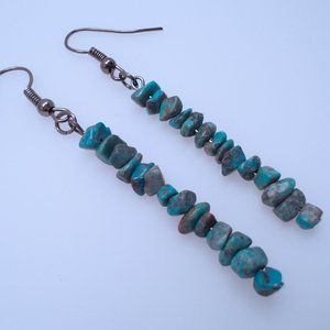 Earrings - Sea Breeze - Natural Turquoise